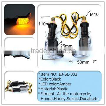 Universal Amber Motorcycle LED Turn Signal Light photo-3
