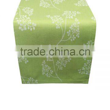 Hot Sale Polyester Colored Printed Decorative Table Runner