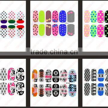 100 styles nail art sticker decals,Nail foil sticker #AGE10341