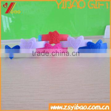 Fashion Color Mixing/Assorted Color Silicone Bracelet Wristband