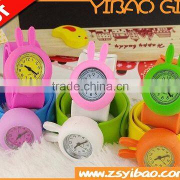 Good Quality Fashional Eco-friendly Kids Silicone Slap Band Watch