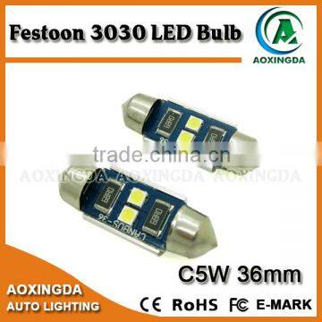 SMD 3030 FESTOON CANBUS LAMP,C5W LED 36MM,FESTOON 36MM LED