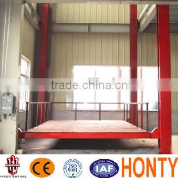 Hot sale 6.5m outdoor hydraulic car small elevator lift