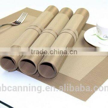 Vinyl Placemats for Restaurants/pvc Woven Mesh Placemats/woven Pvc Placemats for Restaurants photo-5