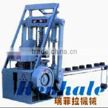 Honeycomb briquette machine