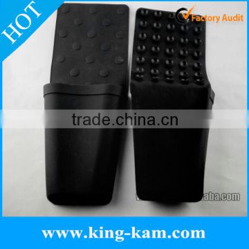 Heat-resistant silicone hot iron sleeve with suction cup