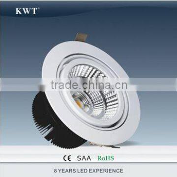 High Lumen Top Quality Commercial 360 Degree Rotatable COB LED Downlight