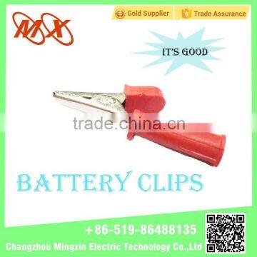 Wholesale Black and Red Rubber Stainless Steel Alligator Clip photo-3