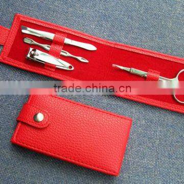 PU Bag Manicure Set