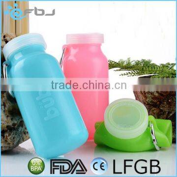 Color Foldable Silicone Water Bottle . * / ~