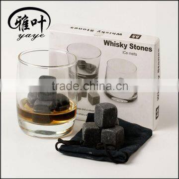 WHISKEY STONES ROCKS 9 PCS Set Ice Cubes Wine Drinks Scotch Beer Cold Soapstone photo-2