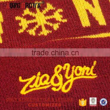 Custom Logo Winter Knitted Boys 100% Acrylic Beanie photo-2