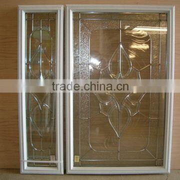 2-Panel Insulating Core Oval Lite Right-Hand Inswing Primed Steel Prehung Entry Door (36-in x 80)