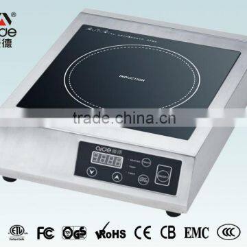 high efficiency 3500W induction wok cooker