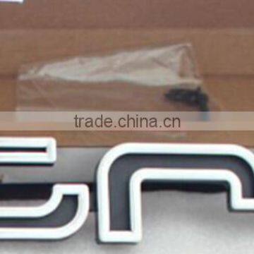 Hot sale!!!!High quality ABS material Quattro logo for audi RS Style car