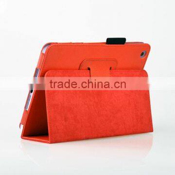 Orange tablet pc carrying stand case