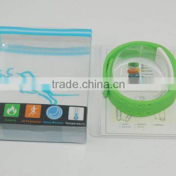 TOP Selling LED Silicone Watch Calorie Burn Counter Watch 3D Pedometer USB Bracelet