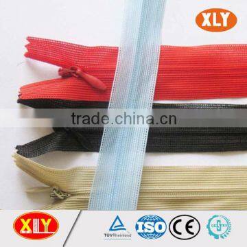 China XLY zipper #5 close end cheap price invisible zipper