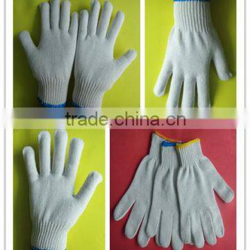 7 Gauge Industrial Thin Cotton Yarn Gloves, Cotton Yarn Knitted Glove