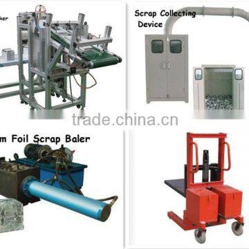 automatic aluminum foil container making machine