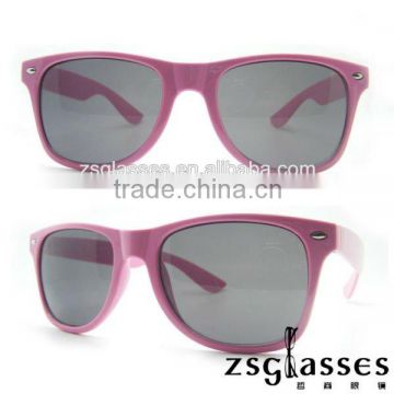 Cheap Promotiona pink Sunglasses/eyewear Factory Custom Lens logo OEM