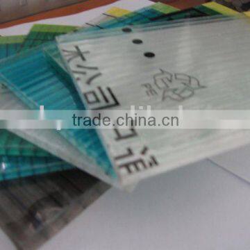 different color of polypropylene board