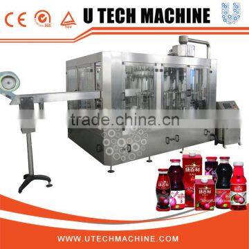 Automatic 3 in1 juice hot filling machine