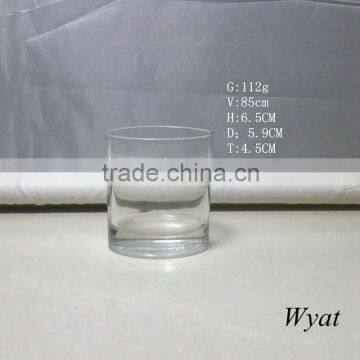 cheap small round glass tumbler 80ml 3oz manufacturer