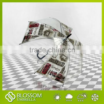 2016 Cooler umbrella,cloud umbrella,clear plastic umbrella