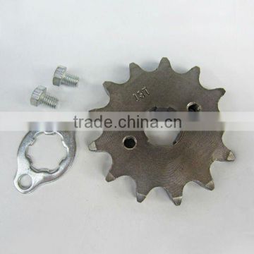 China supplier for front sprocket with 13 teeth and 428 chain type