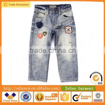 China Wholesale Distressed Cotton Jeans Children Manufacturer Shorts For Boy