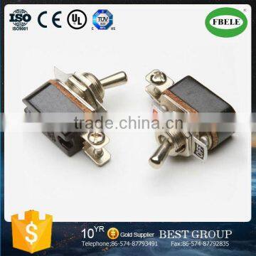 KNH-1S 15A 250V different types of guitar toggle switches / medium toggle switch / spring return toggle switch(FBELE)