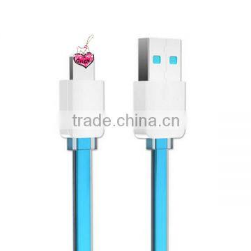 Colorful Flat Cable for Sumsung or I5/i6/i6s photo-2