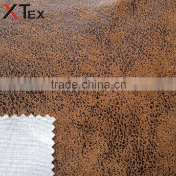 superior quality printed suede fabric for royal furniture sofa set, imitation car leather fabric roll from china