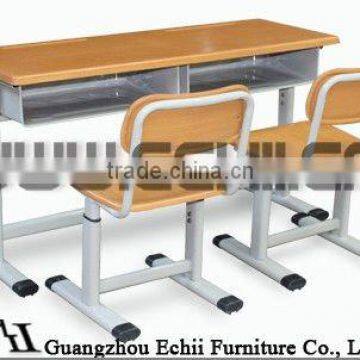 Powerful double school furniture with best quality