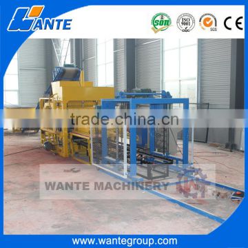 WANTE BRAND China product QT4-18 automatic paver block making machine for list scale industry