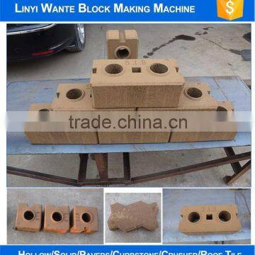 Low Price WT2-10 Interlocking Brick Block Machine in Kenya Interlocking Brick Clay Machine photo-6