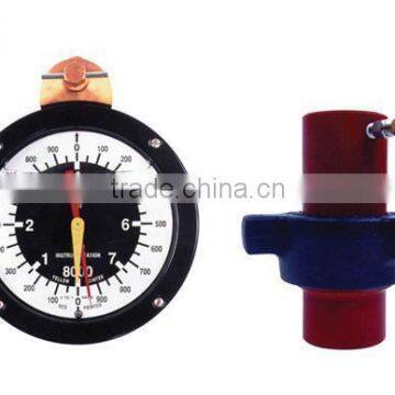 Dual Pointer Compound Pressure Gauge