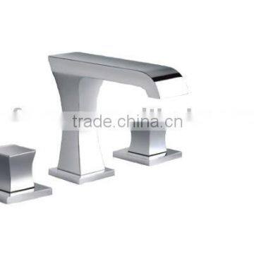 double handle washbasin mixer