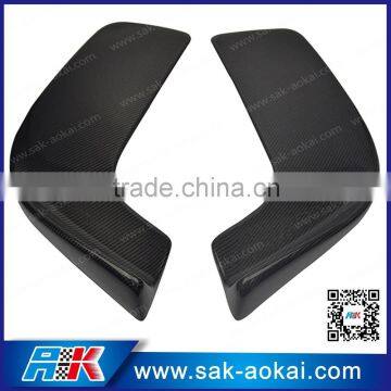 HOT!! Carbon Fiber Car Front Bumper Lip Spoiler Front Splitter(pair), Front Lip Spoiler