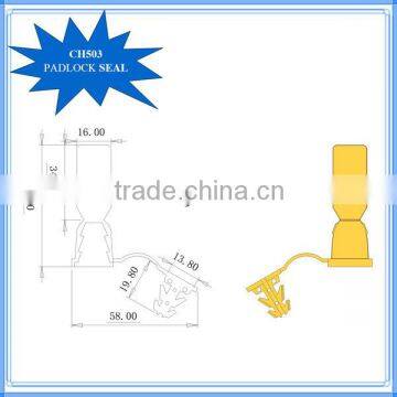 CH503 money bag padlock seal