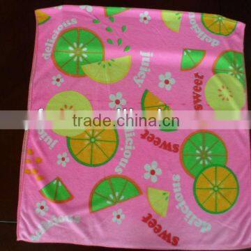 promotion microfiber pigment printed beach towel 2