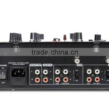 2- Channel dj Box Mixer/live Show/club/bar 100 to 240 V AC Input Mixer Built-in Bluetooth Receiver Mixer photo-4