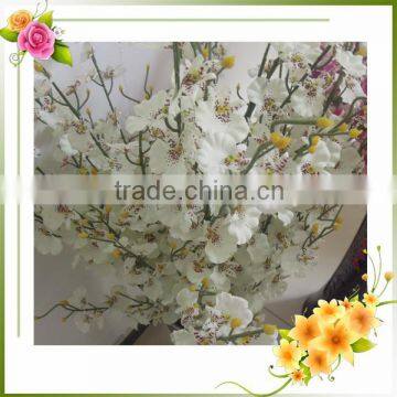 real touch silk artificial flowers dancing orchid