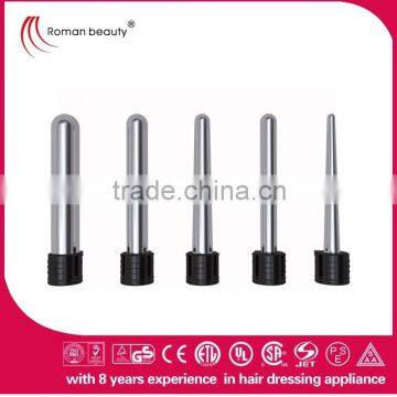 3 interchangeable Ceramic barrels hair curler