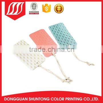 Colorful Custom Square Bottom Price Tag