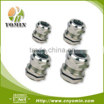 Silicon Rubber Insert IP68 Waterproof Metal Cable Gland