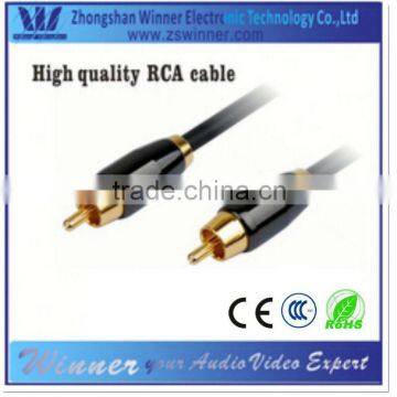 2014 fashion design 2m-2m rca cable