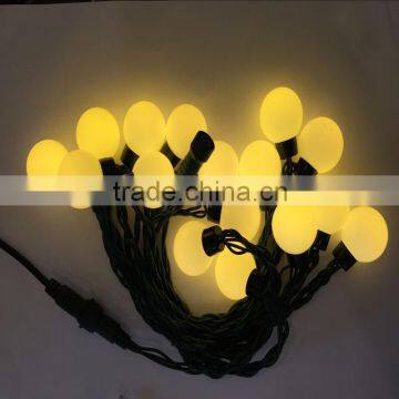 5m Warm White Cotton Ball String Light for Festival Decorative Light