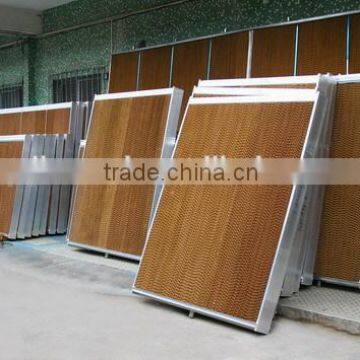 paper cooling pad/paper yellow pad/poultry cooling cell pad